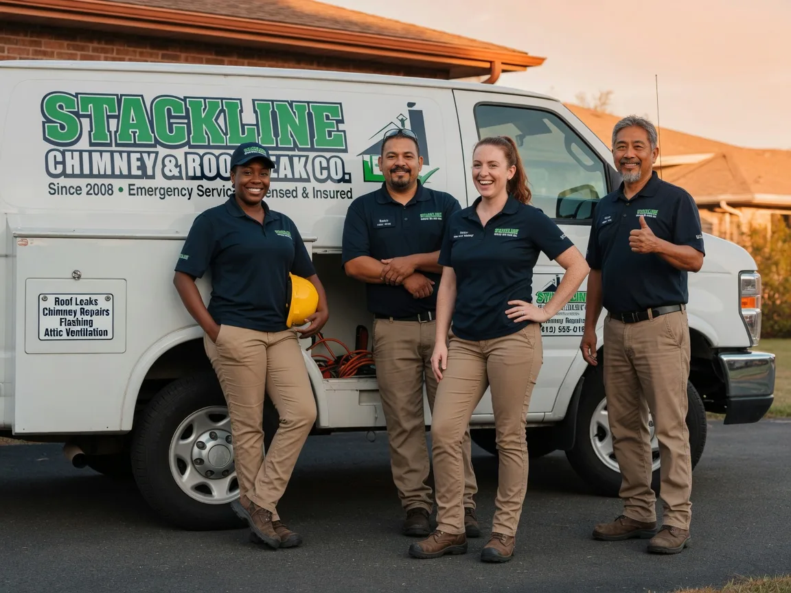 Chimney flashing repair company in White Stone, VA
